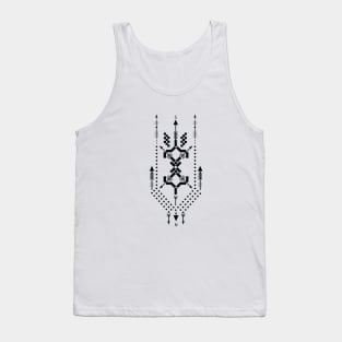 Boho Totem Compass Tank Top